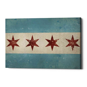'Chicago Flag' by Ryan Fowler, Canvas Wall Art