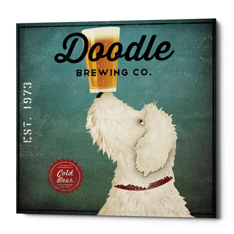 Image of 'Doodle Beer' by Ryan Fowler, Canvas Wall Art