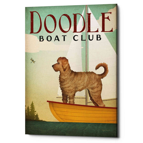 Image of 'Doodle Sail' by Ryan Fowler, Canvas Wall Art