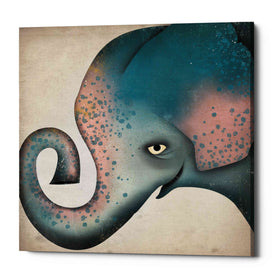 'Elephant Wow II' by Ryan Fowler, Canvas Wall Art