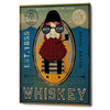 'Fisherman IV Old Salt Whiskey' by Ryan Fowler, Canvas Wall Art
