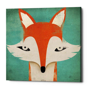 'Fox' by Ryan Fowler, Canvas Wall Art