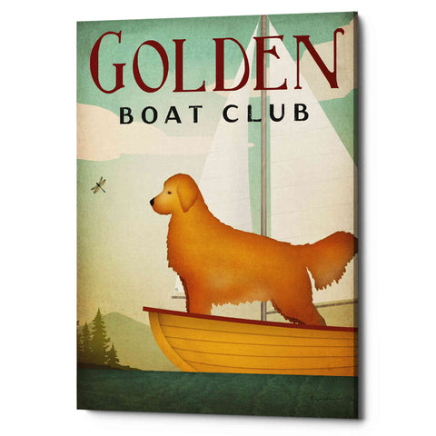 Image of 'Golden Sail' by Ryan Fowler, Canvas Wall Art
