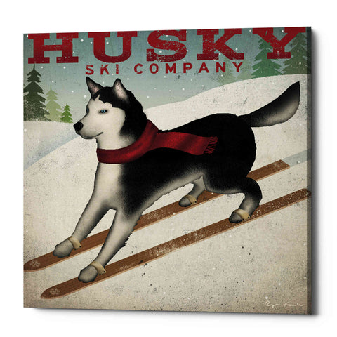 Image of 'Husky Ski Co' by Ryan Fowler, Canvas Wall Art
