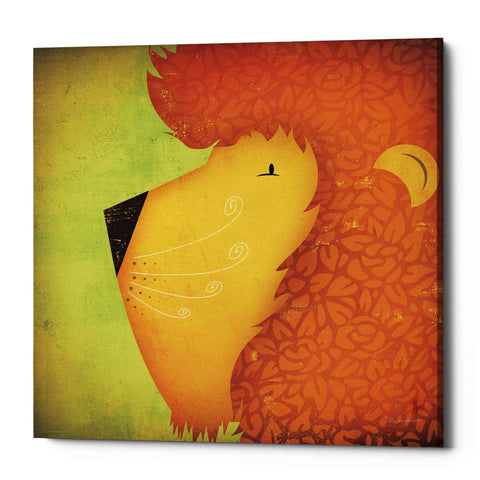 Image of 'Lion Wow' by Ryan Fowler, Canvas Wall Art