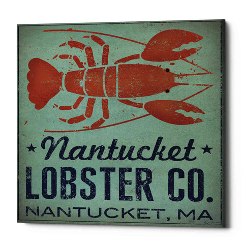 Image of 'Nantucket Lobster Square' by Ryan Fowler, Canvas Wall Art