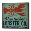 'Nantucket Lobster Square' by Ryan Fowler, Canvas Wall Art