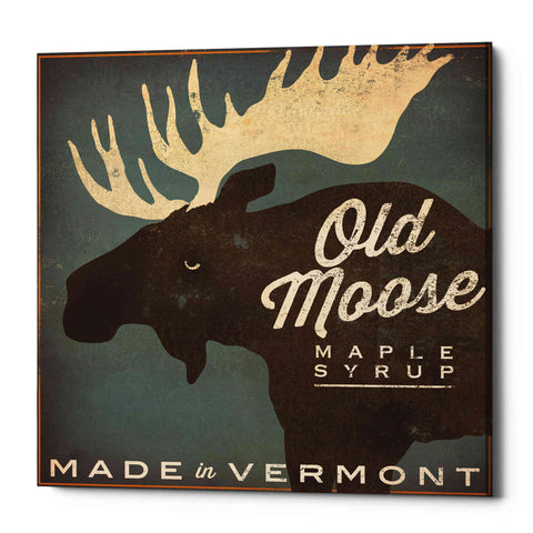 Image of 'Old Moose Maple Syrup Made in Vermont' by Ryan Fowler, Canvas Wall Art