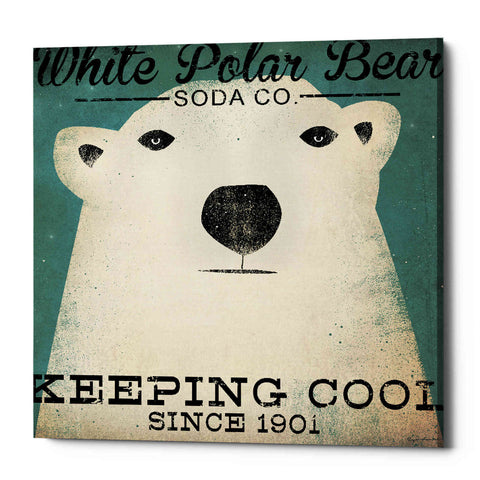 Image of 'Polar Bear Soda Co' by Ryan Fowler, Canvas Wall Art