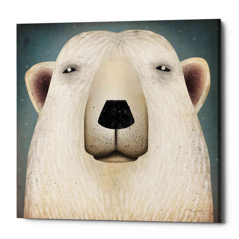 Image of 'Polar Bear Wow' by Ryan Fowler, Canvas Wall Art