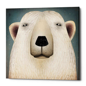 'Polar Bear Wow' by Ryan Fowler, Canvas Wall Art