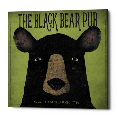 Image of 'The Black Bear Pub' by Ryan Fowler, Canvas Wall Art