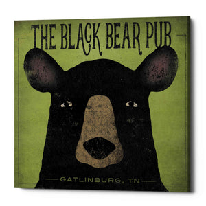 'The Black Bear Pub' by Ryan Fowler, Canvas Wall Art