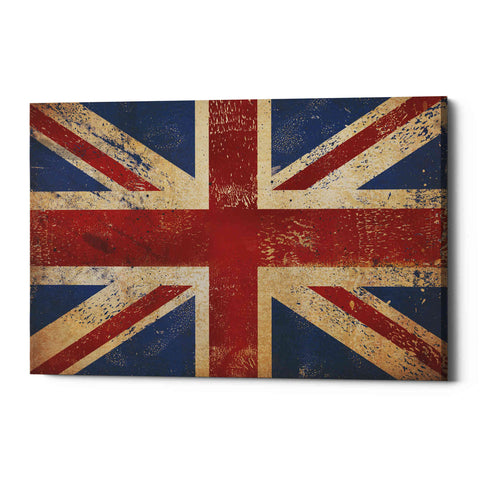 Image of 'Union Jack' by Ryan Fowler, Canvas Wall Art