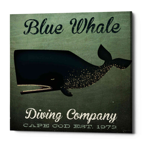 Image of 'Barnacle Whale Diving Co' by Ryan Fowler, Canvas Wall Art