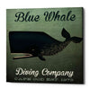 'Barnacle Whale Diving Co' by Ryan Fowler, Canvas Wall Art