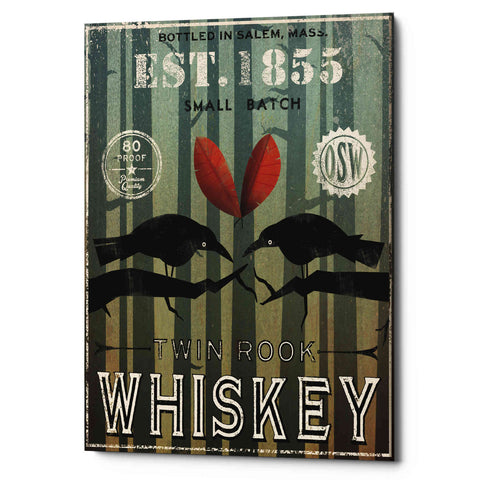 Image of 'Old Salt Whiskey Love Birds' by Ryan Fowler, Canvas Wall Art
