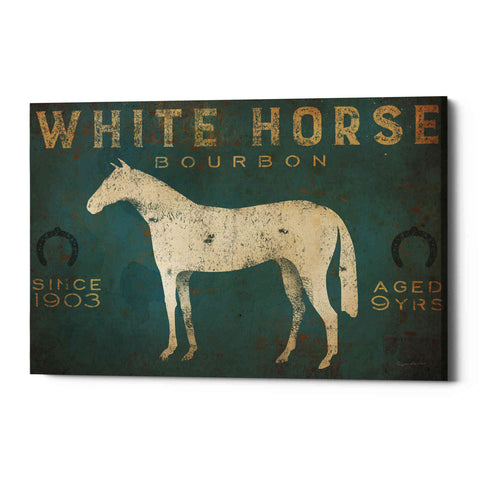 Image of 'White Horse No Kentucky' by Ryan Fowler, Canvas Wall Art