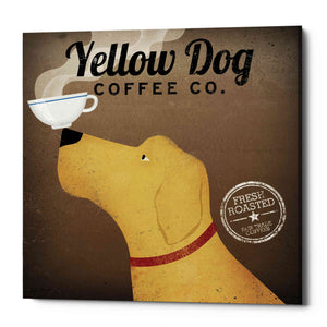 'Yellow Dog Coffee Co' by Ryan Fowler, Canvas Wall Art