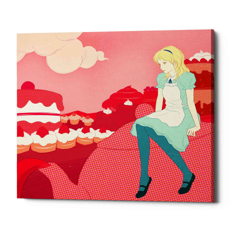 Image of 'Alice in the Candy World' by Sai Tamiya, Canvas Wall Art