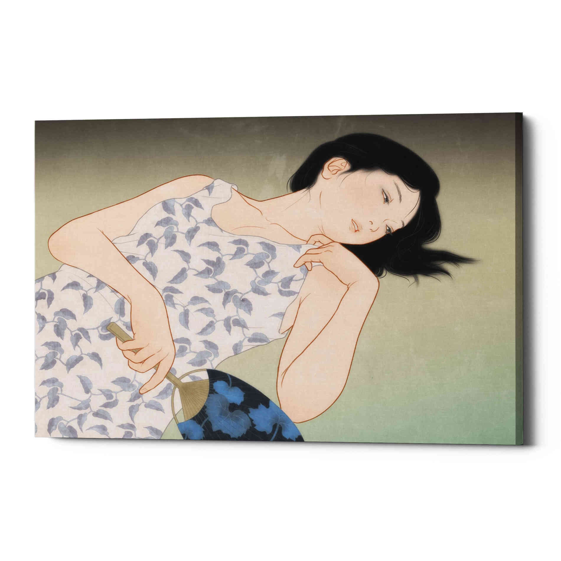 'Evening Cicada' by Sai Tamiya, Canvas Wall Art