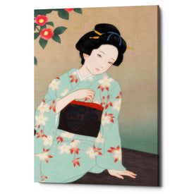 'Tsubaki' by Sai Tamiya, Canvas Wall Art