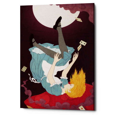Image of 'Alice in Wonderland' by Sai Tamiya, Canvas Wall Art