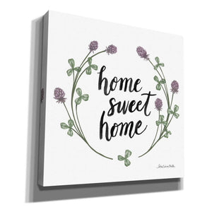'Happy to Bee Home Words I' by Sara Zieve Miller, Canvas Wall Art