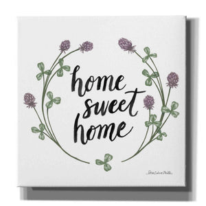 'Happy to Bee Home Words I' by Sara Zieve Miller, Canvas Wall Art