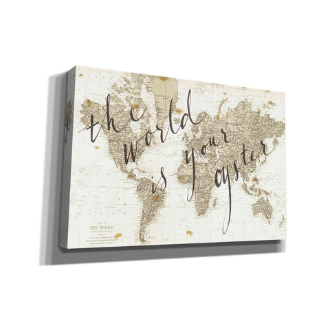 Image of 'The World is Your Oyster' by Sara Zieve Miller, Canvas Wall Art