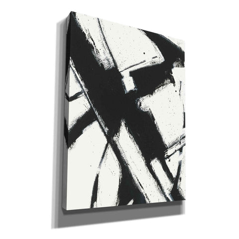 Image of 'Expression Abstract I White Crop' by Shirley Novak, Canvas Wall Art