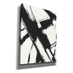 'Expression Abstract I White Crop' by Shirley Novak, Canvas Wall Art
