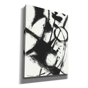 'Expression Abstract II White Crop' by Shirley Novak, Canvas Wall Art
