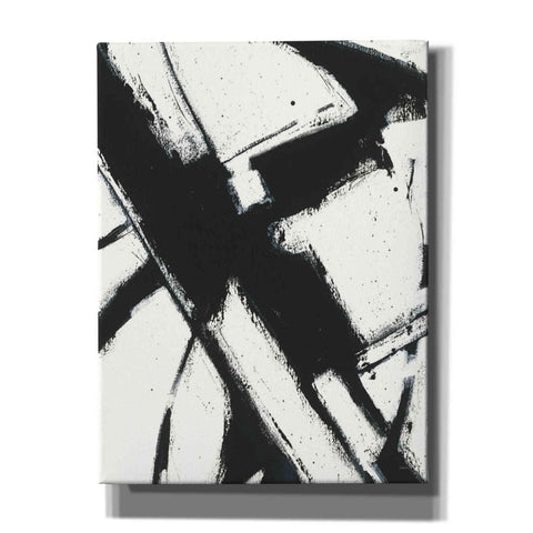 Image of 'Expression Abstract I White Crop' by Shirley Novak, Canvas Wall Art