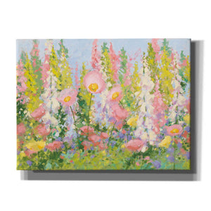 'Garden Pastels I Blue Sky' by Shirley Novak, Canvas Wall Art