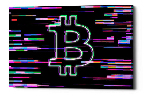 Image of 'Bitcoin Life' Canvas Wall Art,Size A Landscape