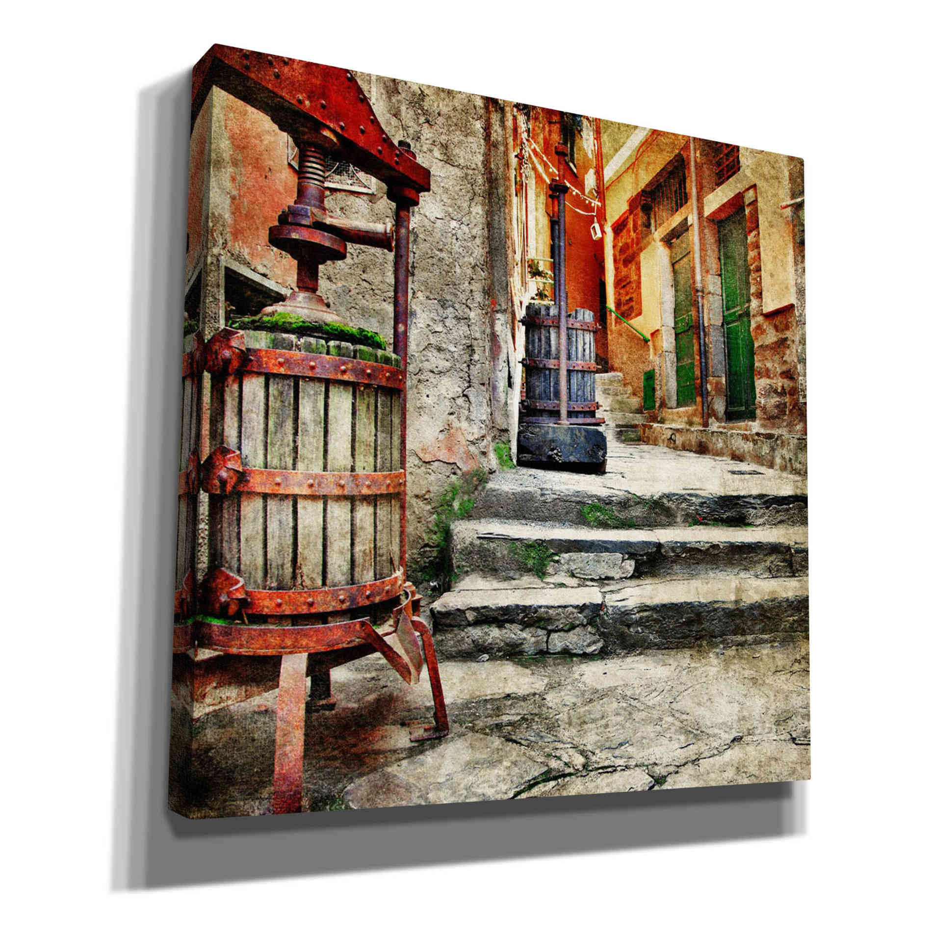 'Ciao Bella II' Canvas Wall Art,Size 1 Square
