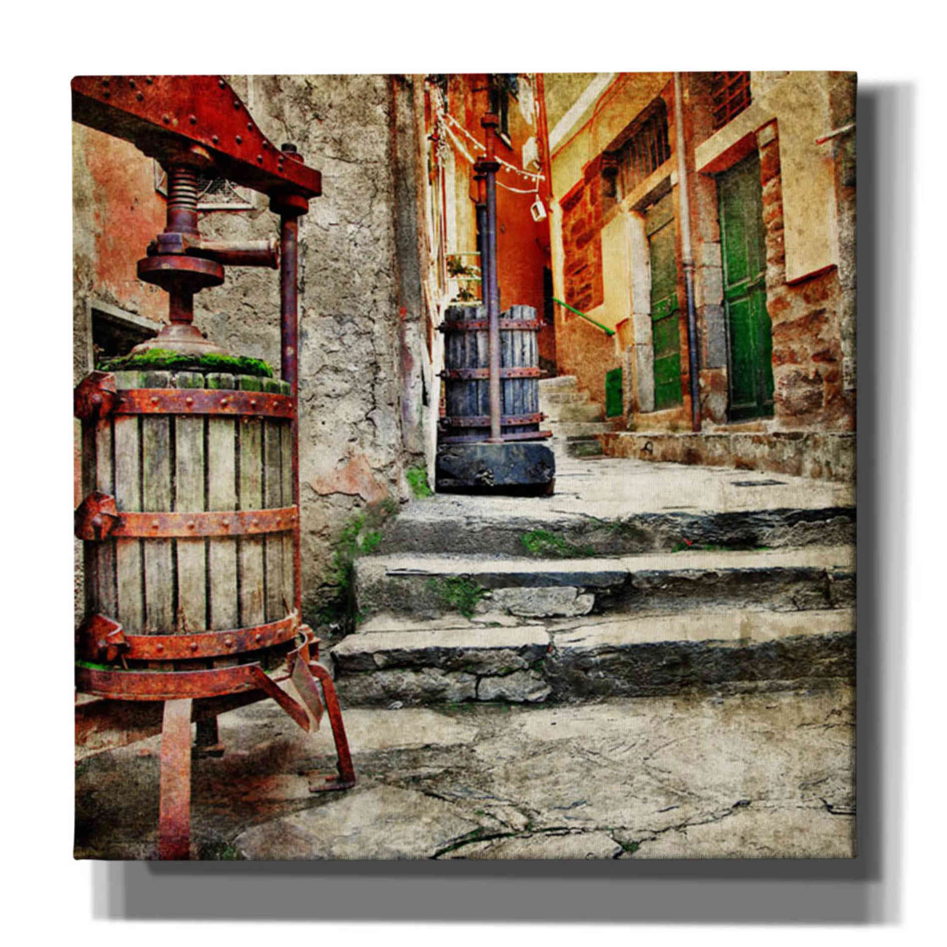 'Ciao Bella II' Canvas Wall Art,Size 1 Square