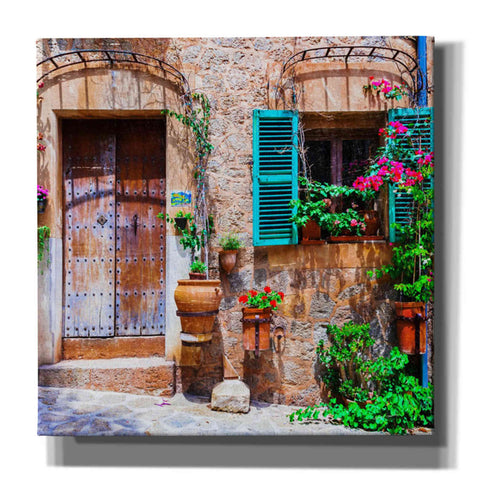 Image of 'Vecino II' Canvas Wall Art,Size 1 Square