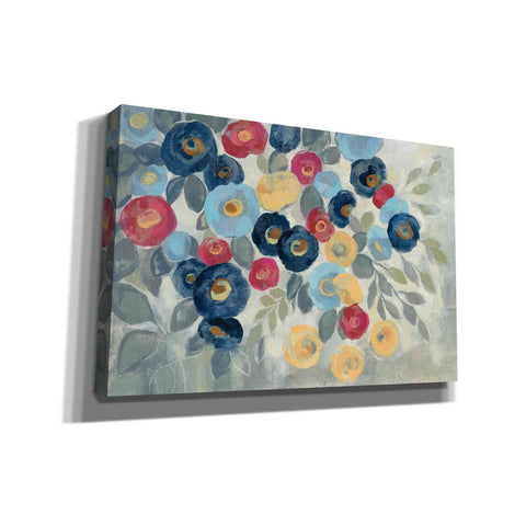 Image of 'Winter Flowers I' by Silvia Vassileva, Canvas Wall Art,Size 1 Square