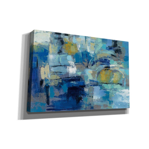 Image of 'Ultramarine Waves III' by Silvia Vassileva, Canvas Wall Art,Size 1 Square