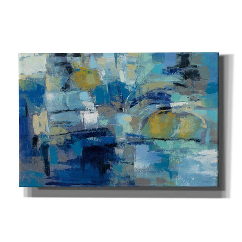 Image of 'Ultramarine Waves III' by Silvia Vassileva, Canvas Wall Art,Size 1 Square