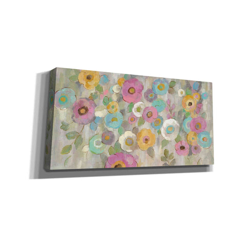 Image of 'Fog and Flowers I' by Silvia Vassileva, Canvas Wall Art,Size 1 Square