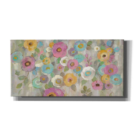 Image of 'Fog and Flowers I' by Silvia Vassileva, Canvas Wall Art,Size 1 Square