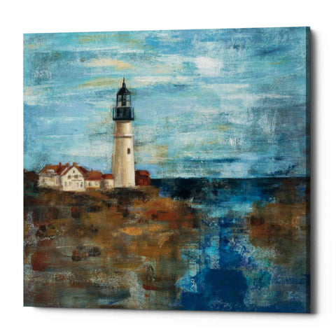 Image of 'Lighthouse Dream' by Silvia Vassileva, Canvas Wall Art,Size 1 Square