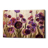 'Pink And Purple Flowers' by Silvia Vassileva, Canvas Wall Art,Size A Landscape