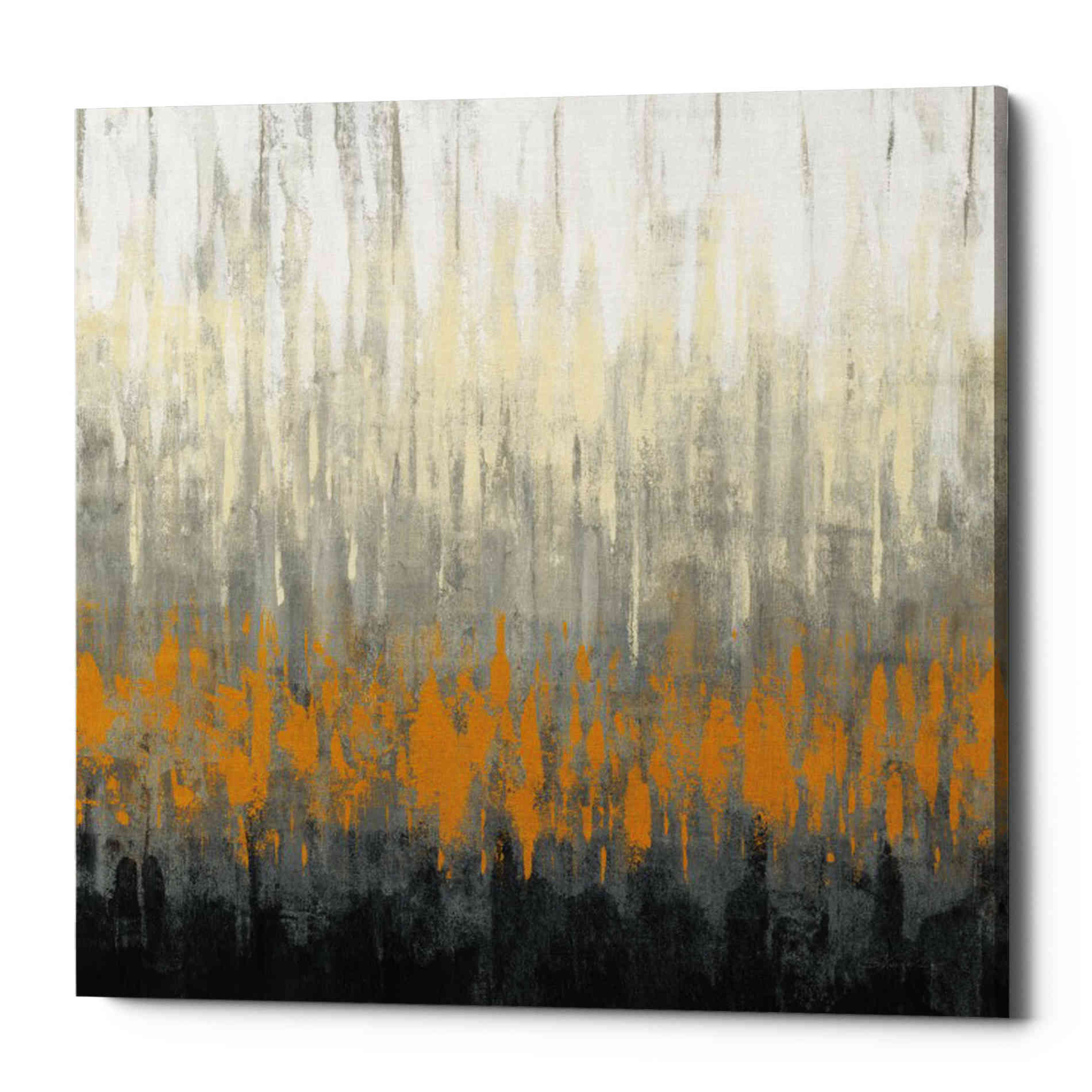 'Rain On The Asphalt' by Silvia Vassileva, Canvas Wall Art,Size A Square