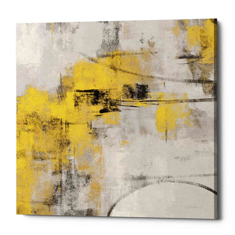 Image of 'Stone Gardens II Yellow' by Silvia Vassileva, Canvas Wall Art,Size 1 Square