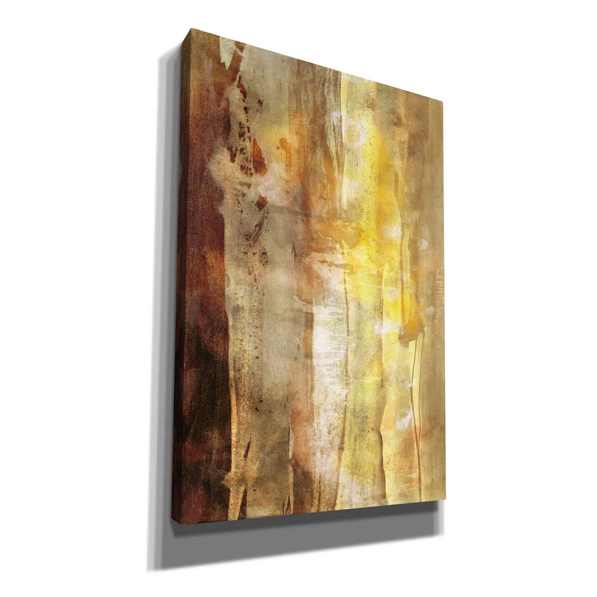 'Golden Glow I' by Sisa Jasper Canvas Wall Art