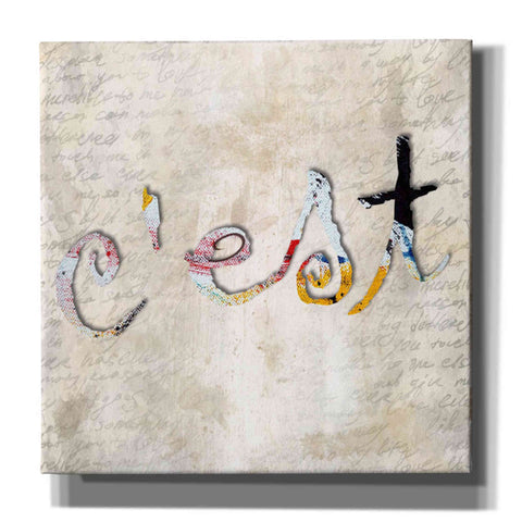 Image of 'C'est' by Karen Smith, Canvas Wall Art